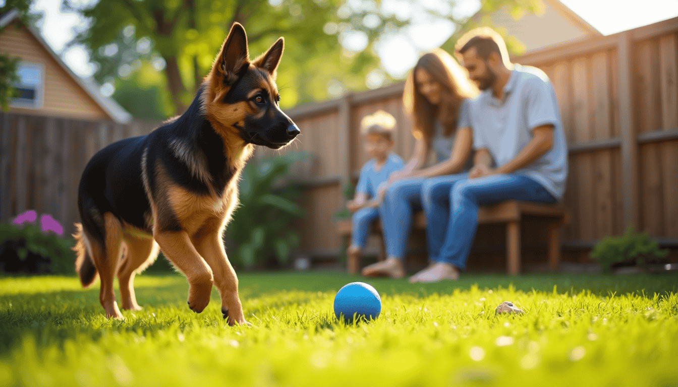 Why Miniature German Shepherds Make Perfect Family Dogs