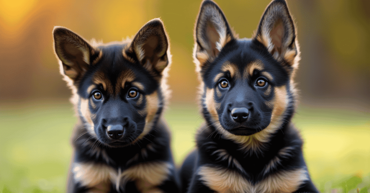 German Shepherd Puppy Ears Stages
