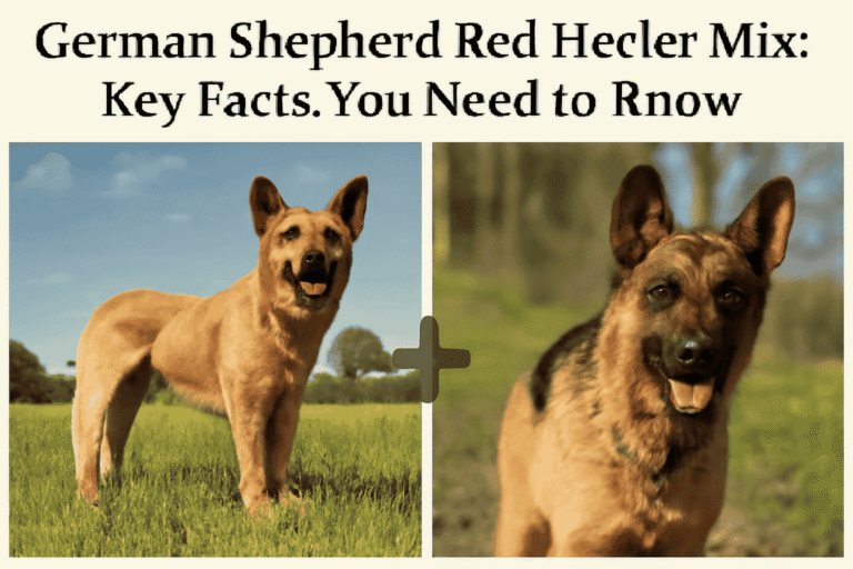 German Shepherd Red Heeler Mix
