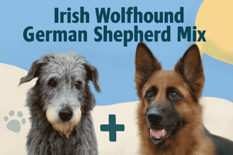 Irish Wolfhound German Shepherd Mix