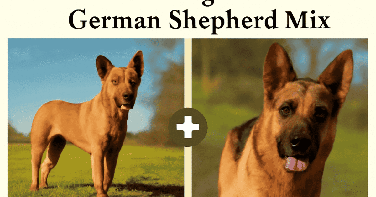 Rhodesian Ridgeback German Shepherd Mix