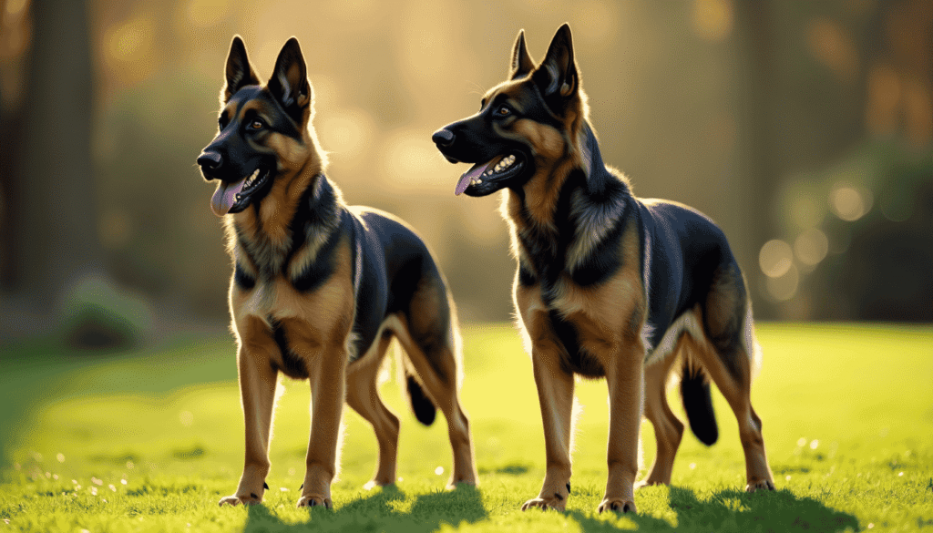 Straight Backed German Shepherd
