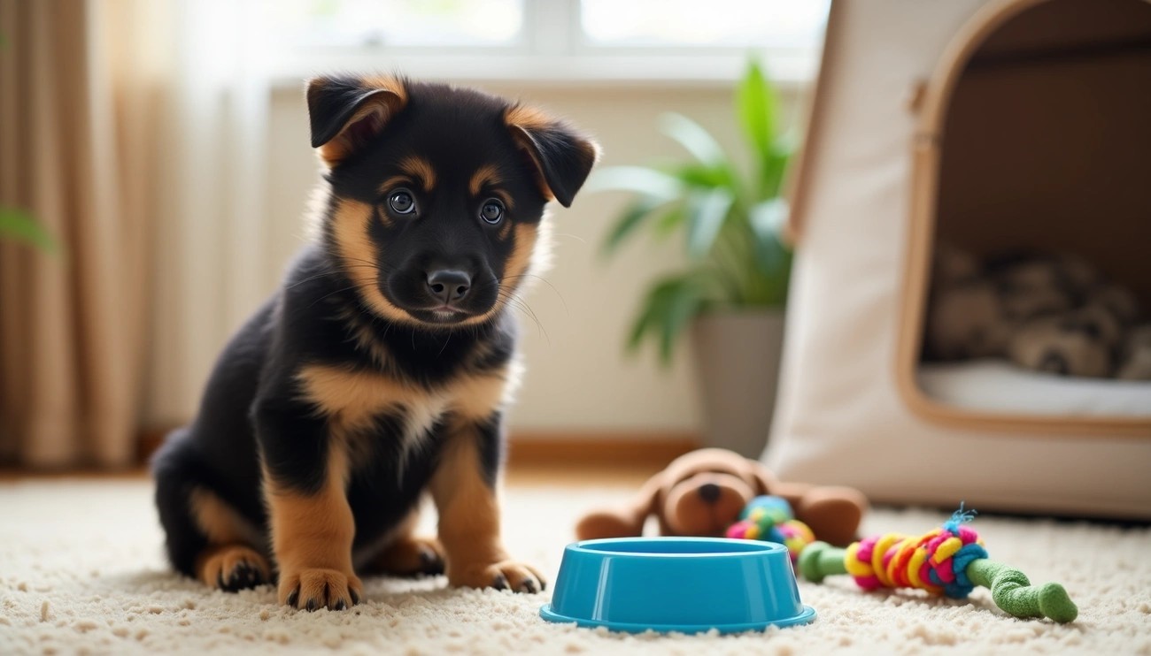 2 Month Old German Shepherd Puppy