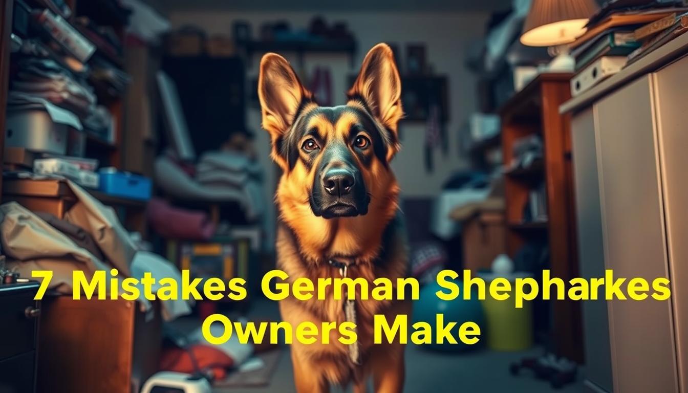 7 Mistakes German Shepherd Owners