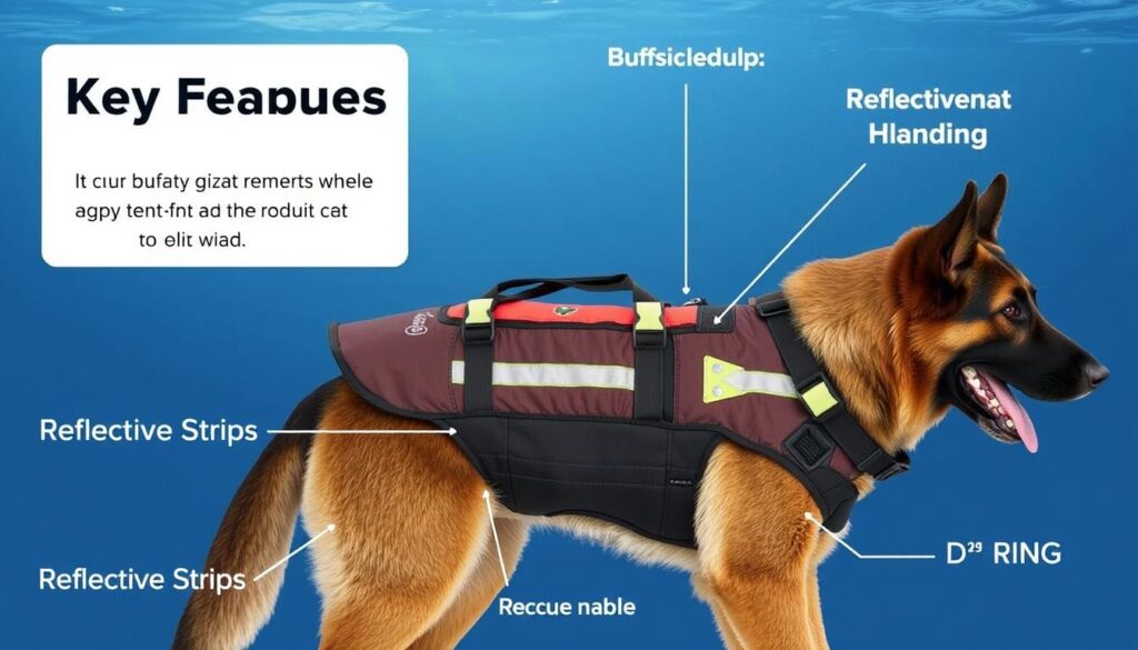 Important features of dog life jackets for German Shepherds Important features of dog life jackets for German Shepherds