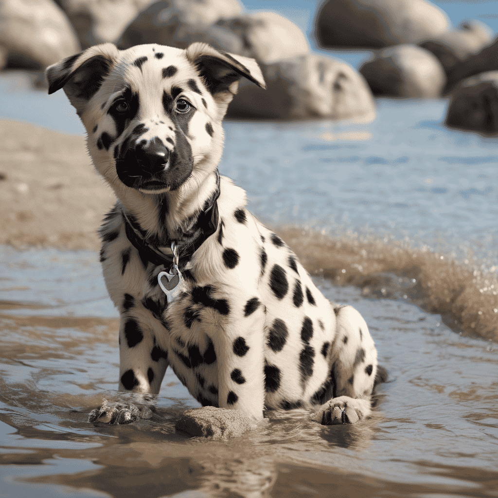 Raising a German Shepherd Dalmatian Mix Puppy (1)