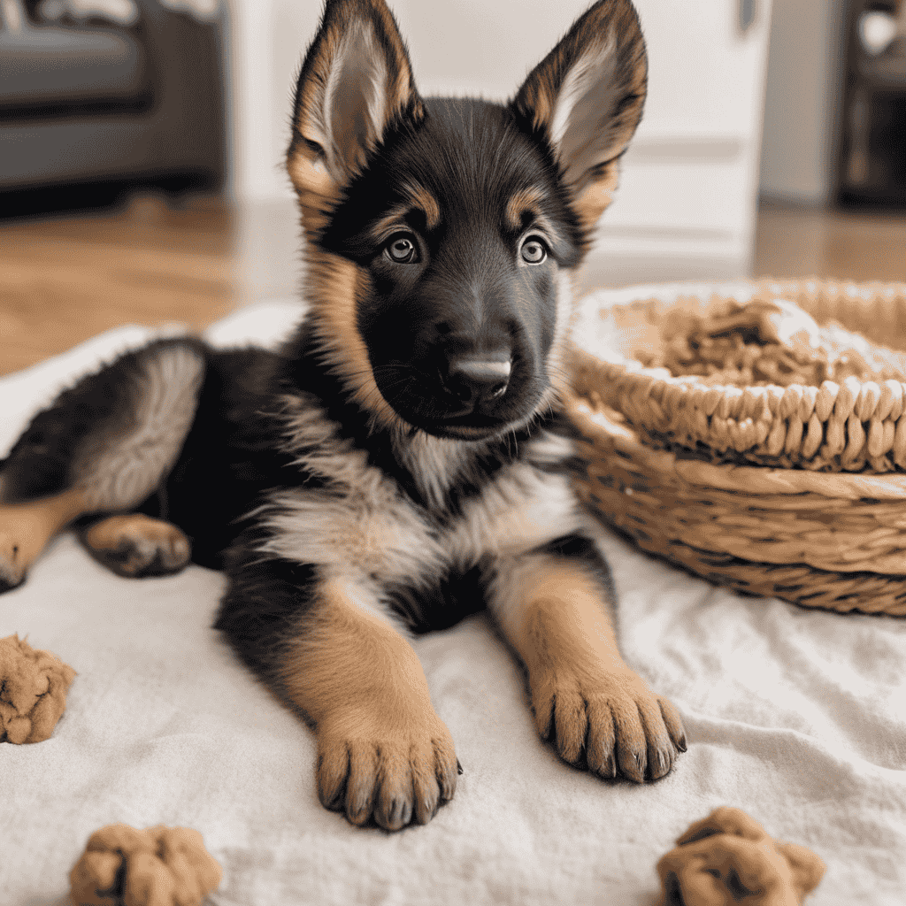 Week-by-Week Growth of a Newborn German Shepherd Puppy