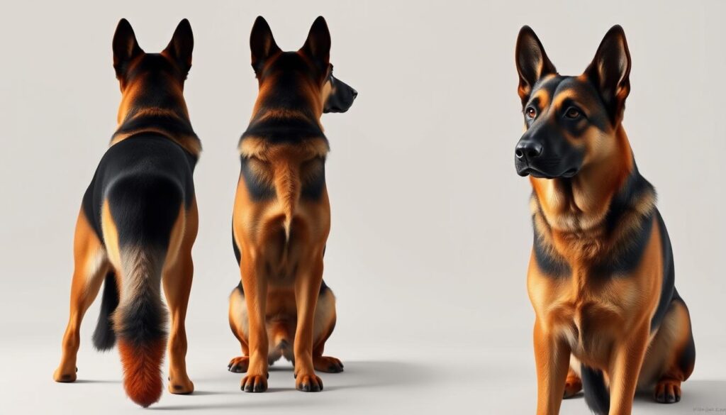 german shepherd reference images