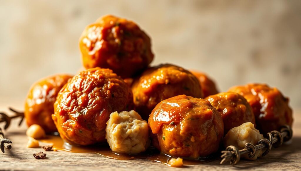 pumpkin & turkey meatballs