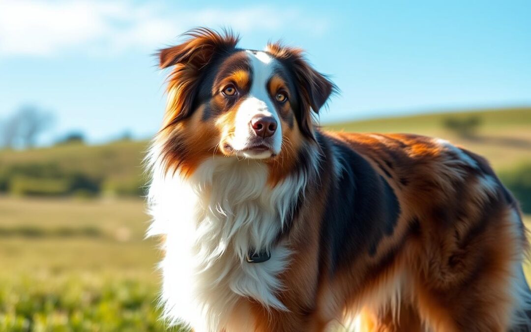 Red Merle Australian Shepherd Dog Breed