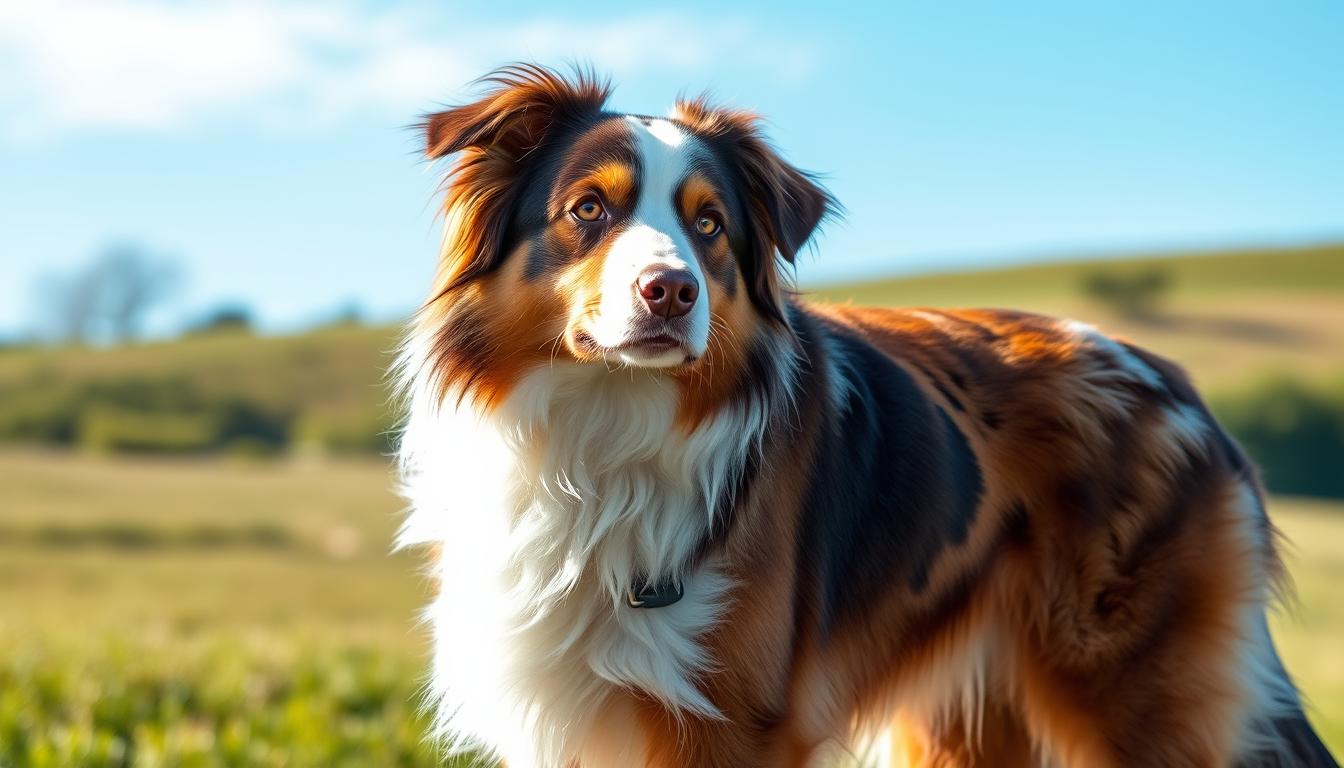Red Merle Australian Shepherd Dog Breed